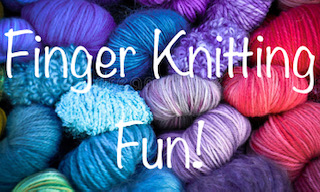 Finger Knitting Fun for ages 8+