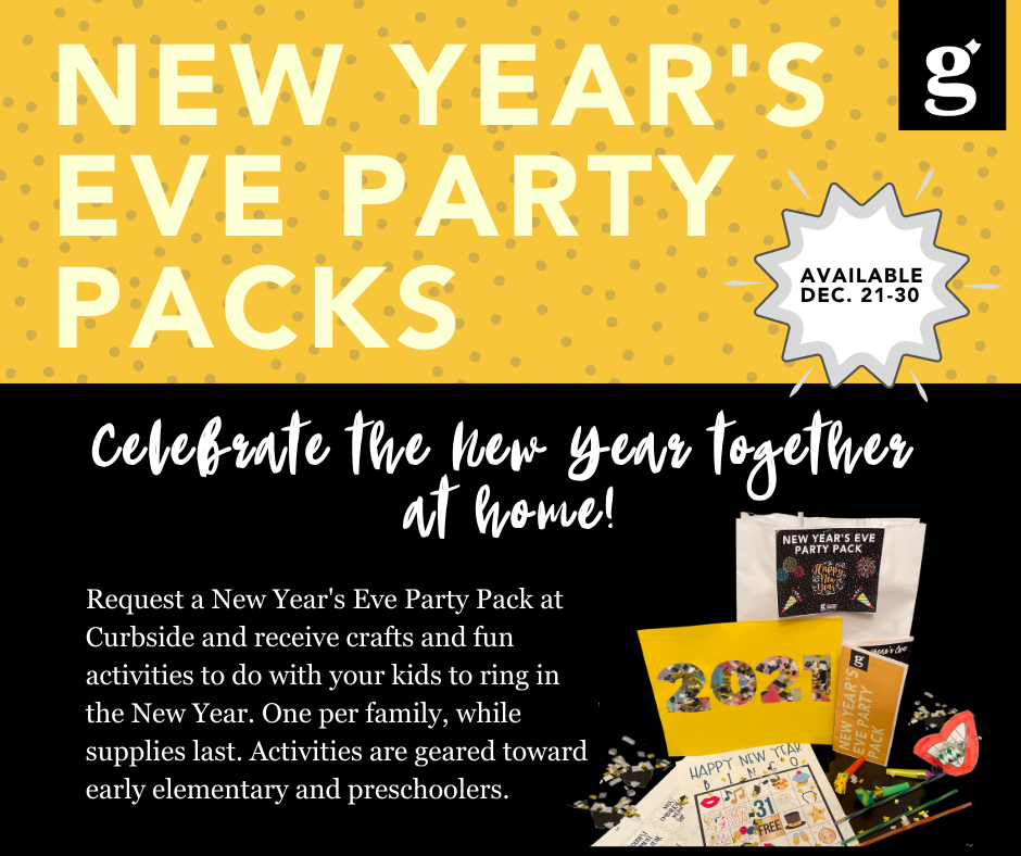 NYE Party Packs Available Dec. 21-30