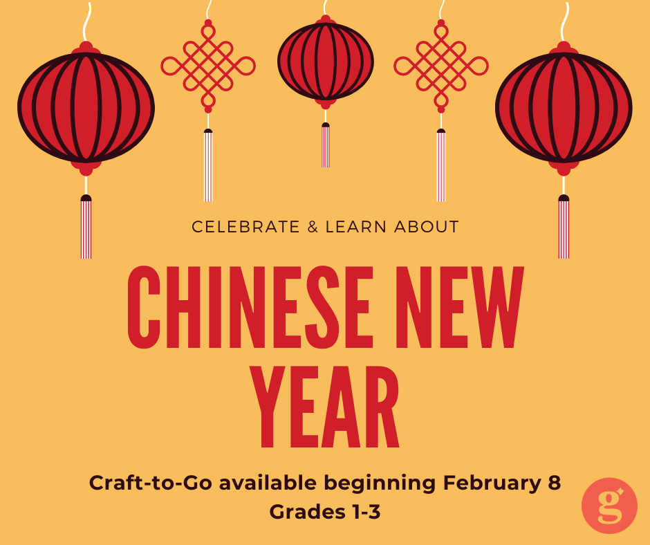 Celebrate & learn about Chinese/Lunar New Year with this Craft-To-Go kit