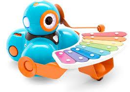 image of a robot and xylophone