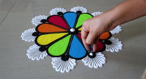 rangoli design image