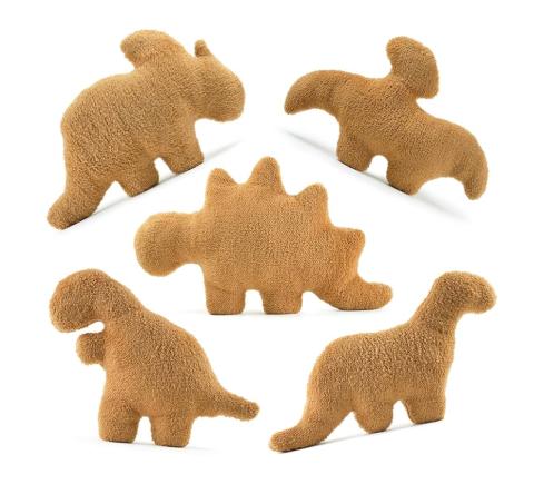 Make a dino nugget pillow that is good enough to eat!